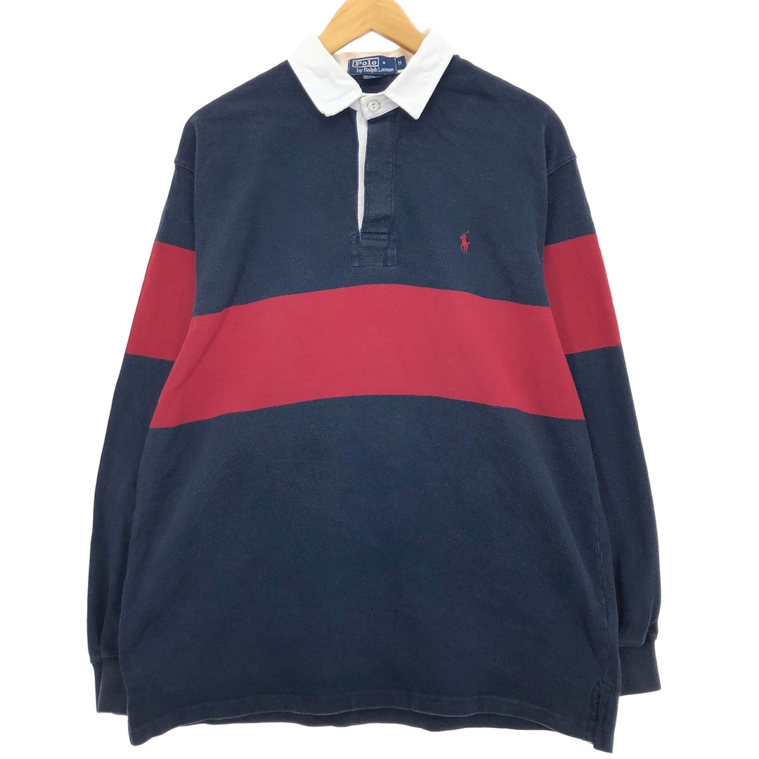 Ralph Lauren(ラルフローレン)の古着 ラルフローレン Ralph Lauren POLO by Ralph Lauren 長袖 ラガーシャツ メンズXL /eaa414150 メンズのトップス(シャツ)の商品写真