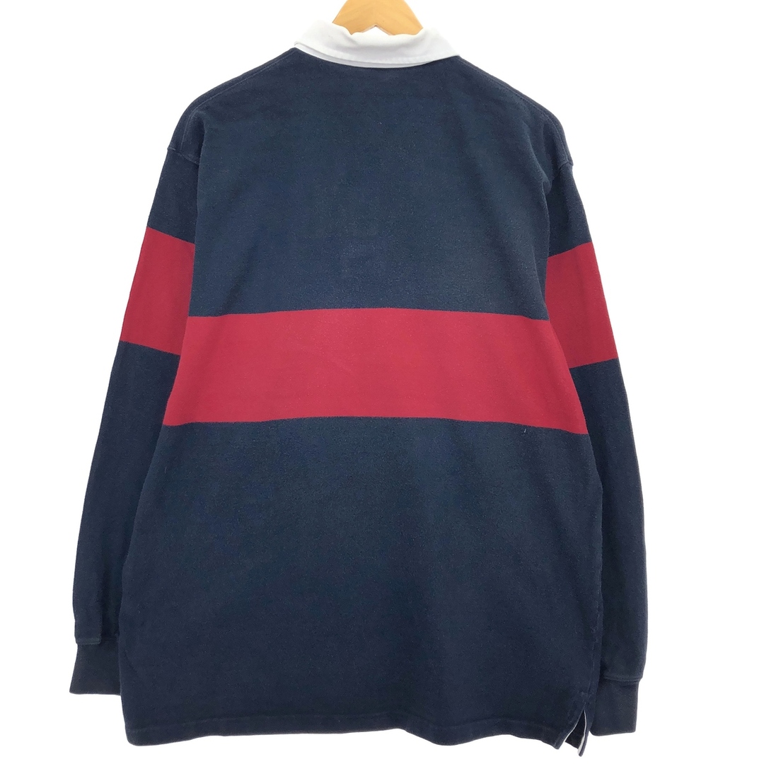 Ralph Lauren(ラルフローレン)の古着 ラルフローレン Ralph Lauren POLO by Ralph Lauren 長袖 ラガーシャツ メンズXL /eaa414150 メンズのトップス(シャツ)の商品写真