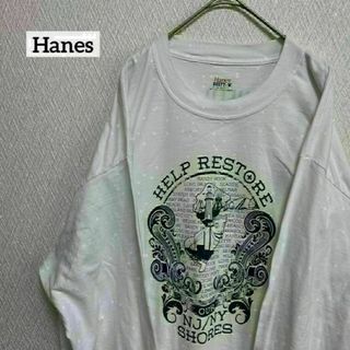 80年代 ヘインズ Hanes 犬柄 アニマルプリントTシャツ USA製 メンズL ヴィンテージ /eaa351257