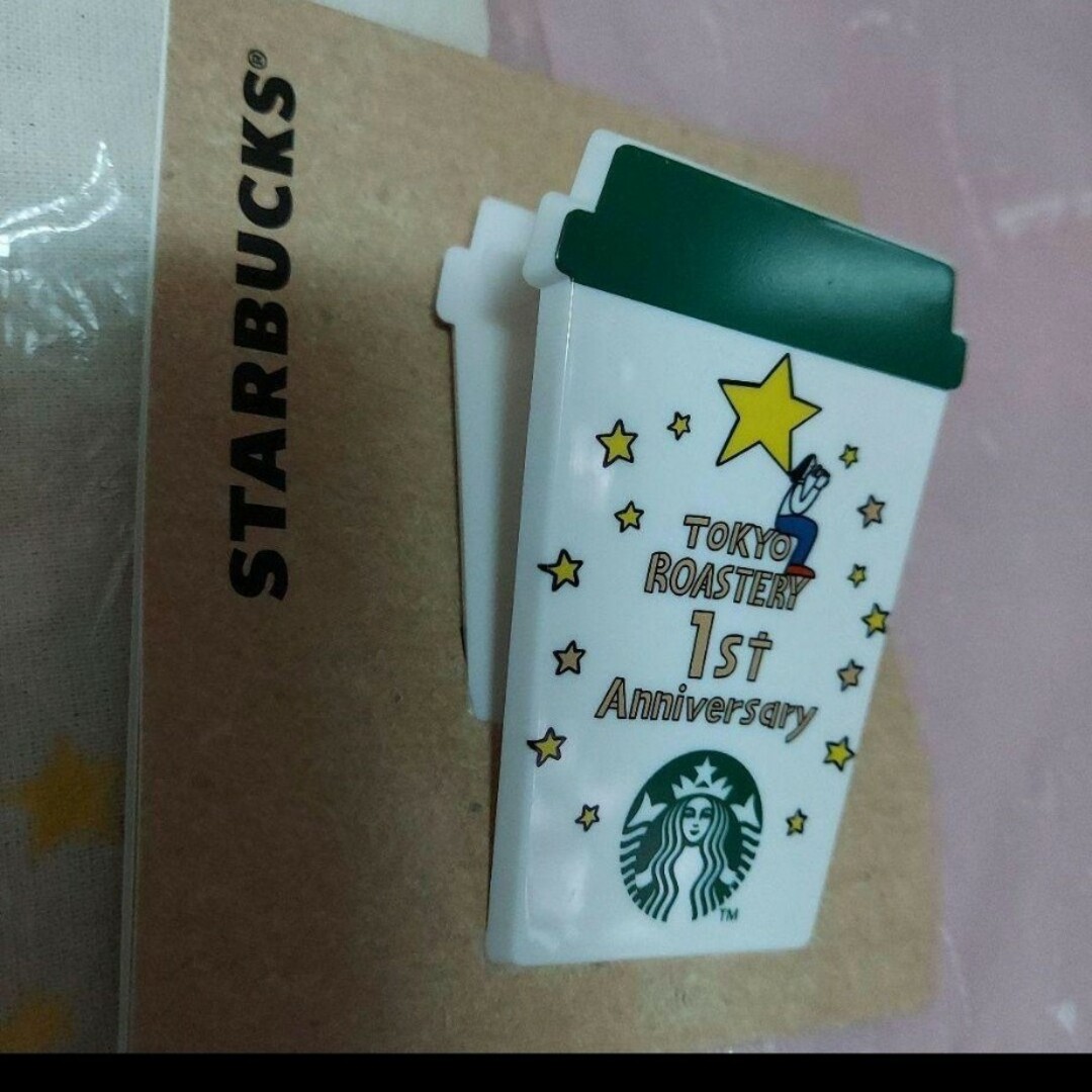 Starbucks Coffee(スターバックスコーヒー)のスターバックスリザーブ ロースタリー ブラスタグ ギフトバッグ＆クリップ 3点 その他のその他(その他)の商品写真