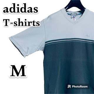 アディダス(adidas)のアディダス 90s Tシャツ 鹿子  刺繍 Mサイズ(Tシャツ/カットソー(半袖/袖なし))