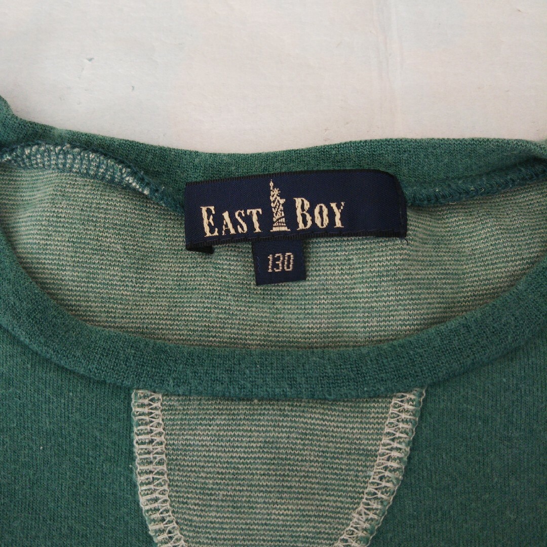 EASTBOY(イーストボーイ)のイーストボーイ 130cm カットソー キッズ/ベビー/マタニティのキッズ服男の子用(90cm~)(Tシャツ/カットソー)の商品写真