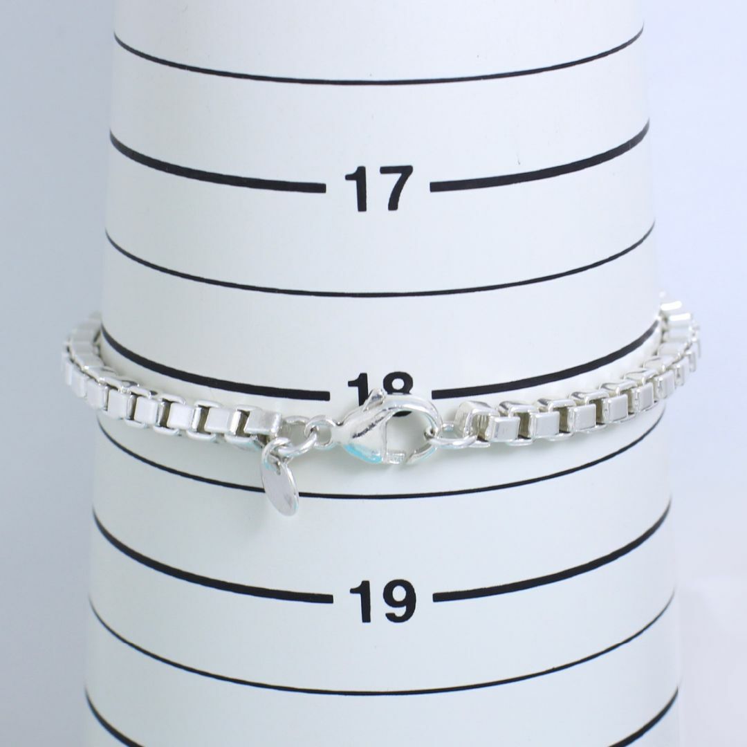 ティファニー TIFFANY ベネチアン チェーン ブレスレット 良品 18 ティファニー TIFFANY ベネチアン チェーン ブレスレット 良品 18