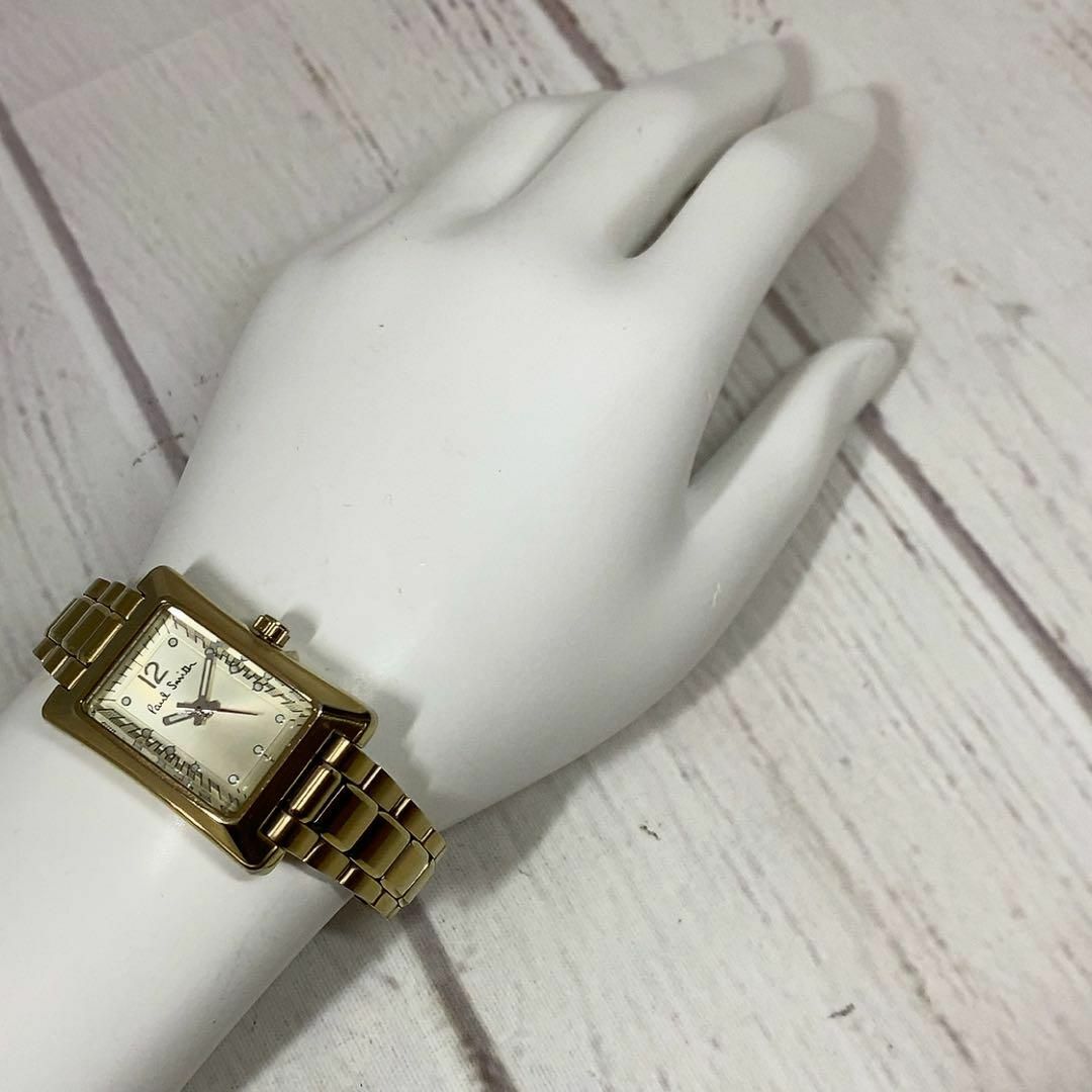【電池交換済】レディースウォッチポールスミス女性用腕時計スクエア2660世界ブランドのポールスミス
