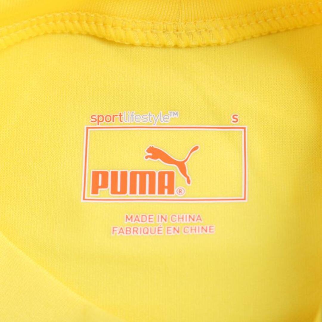 PUMA(プーマ)のプーマ Tシャツ 長袖 未使用 ストレッチ ゴルフウエア スポーツウエア トップス  レディース Sサイズ イエロー PUMA レディースのトップス(Tシャツ(長袖/七分))の商品写真