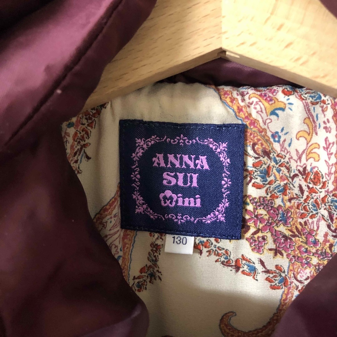 ANNA SUI mini(アナスイミニ)のANNA SUI MINI ダウンコート キッズ/ベビー/マタニティのキッズ服女の子用(90cm~)(コート)の商品写真