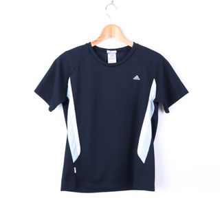 アディダス(adidas)のアディダス Tシャツ 半袖 ストレッチ クライマライト スポーツウエア トップス レディース Mサイズ ネイビー adidas(Tシャツ(半袖/袖なし))