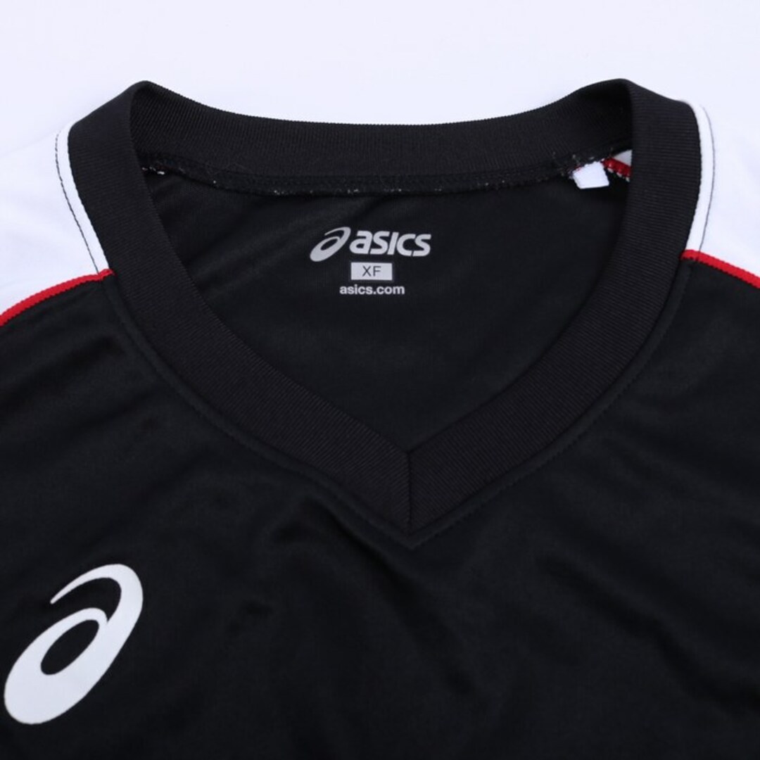 asics(アシックス)のアシックス Tシャツ 長袖 大きいサイズ スポーツウエア トップス 黒 レディース XFサイズ ブラック asics レディースのトップス(Tシャツ(長袖/七分))の商品写真