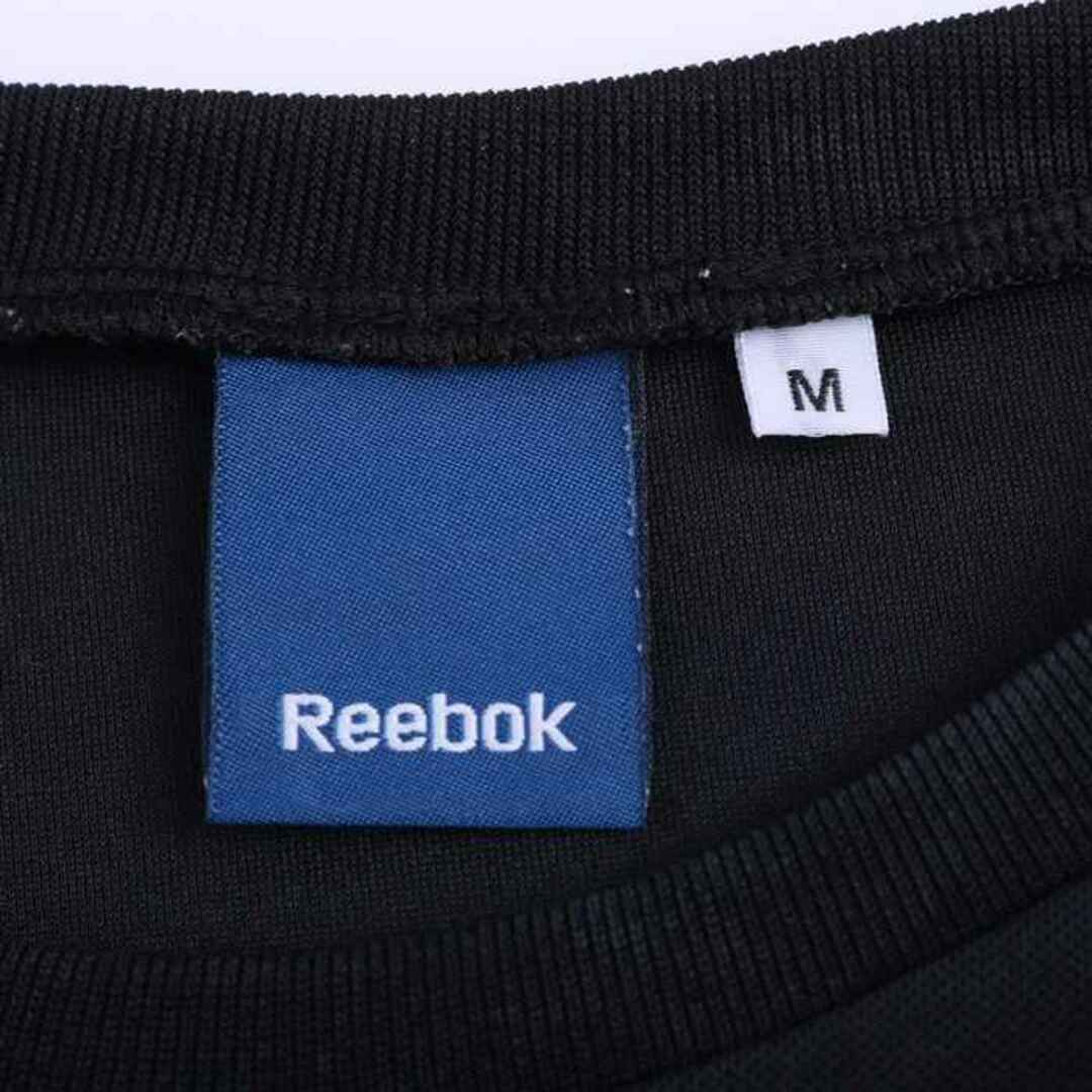 Reebok(リーボック)のリーボック Tシャツ 長袖 スポーツウエア トップス 黒 レディース Mサイズ ブラック Reebok レディースのトップス(Tシャツ(長袖/七分))の商品写真