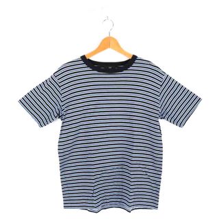 ニジュウサンク(23区)の23区 Tシャツ 半袖 コットン100% トップス 黒 メンズ 48サイズ ブラック 23ku(Tシャツ/カットソー(半袖/袖なし))