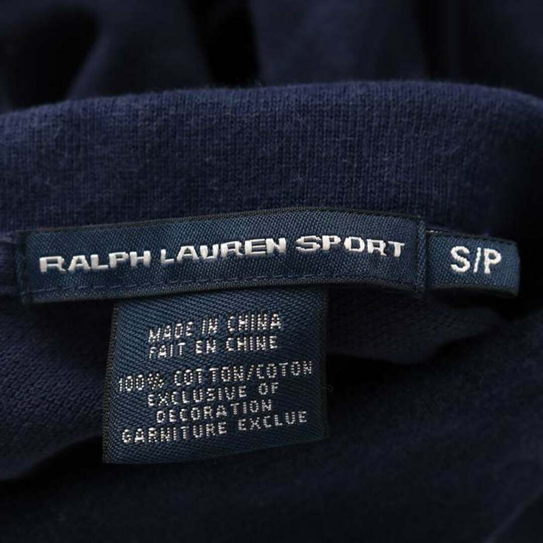 Ralph Lauren(ラルフローレン)のラルフローレン ポロシャツ ノースリーブ コットン100% ビッグポニー トップス  レディース Sサイズ ネイビー RALPH LAUREN レディースのトップス(ポロシャツ)の商品写真