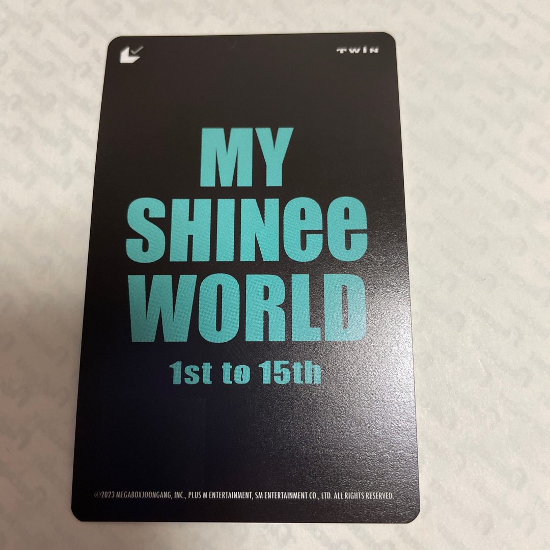 映画　MY SHINee WORLD 前売券 チケットの映画(その他)の商品写真