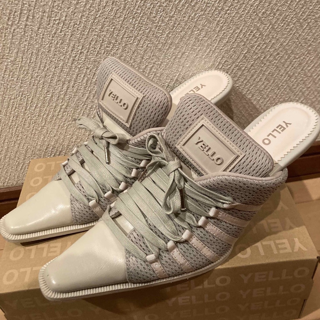Yellow boots - 【人気完売品】YELLO スニーカーミュール/ヒール Yellow boots - 【人気完売品】YELLO スニーカーミュール/ヒール