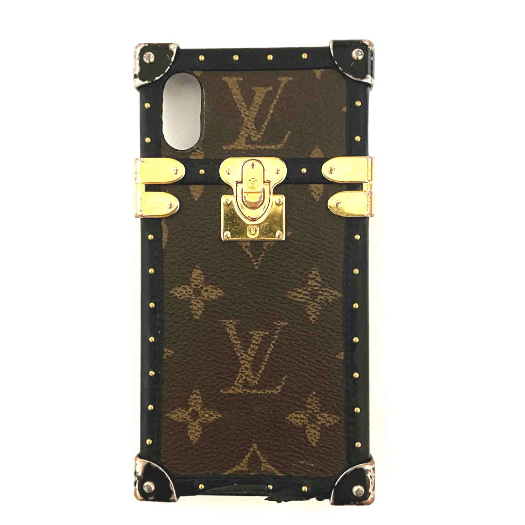 LOUIS VUITTON(ルイヴィトン)のルイヴィトン iPhoneケース モノグラム アイトランク iPhoneX･Xs スマホ/家電/カメラのスマホアクセサリー(iPhoneケース)の商品写真