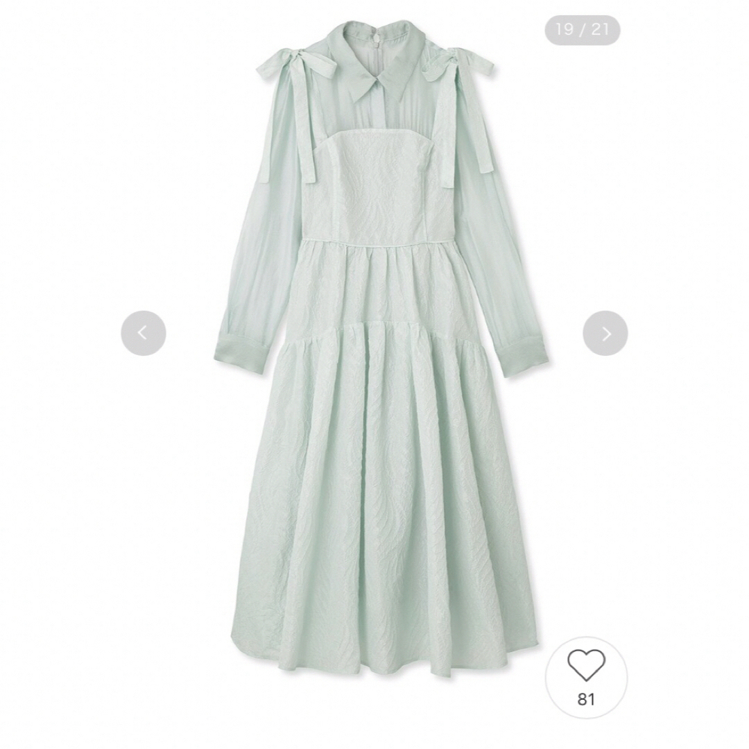 fur fur - 新品タグ付◉ FURFUR シアーシャツコンビドレス fur fur - 新品タグ付◉ FURFUR シアーシャツコンビドレス