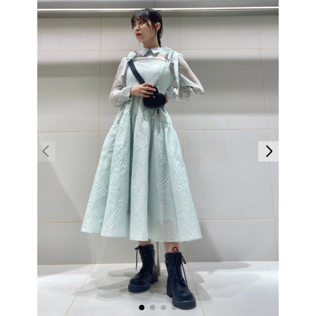 fur fur - 新品タグ付◉ FURFUR シアーシャツコンビドレス fur fur - 新品タグ付◉ FURFUR シアーシャツコンビドレス