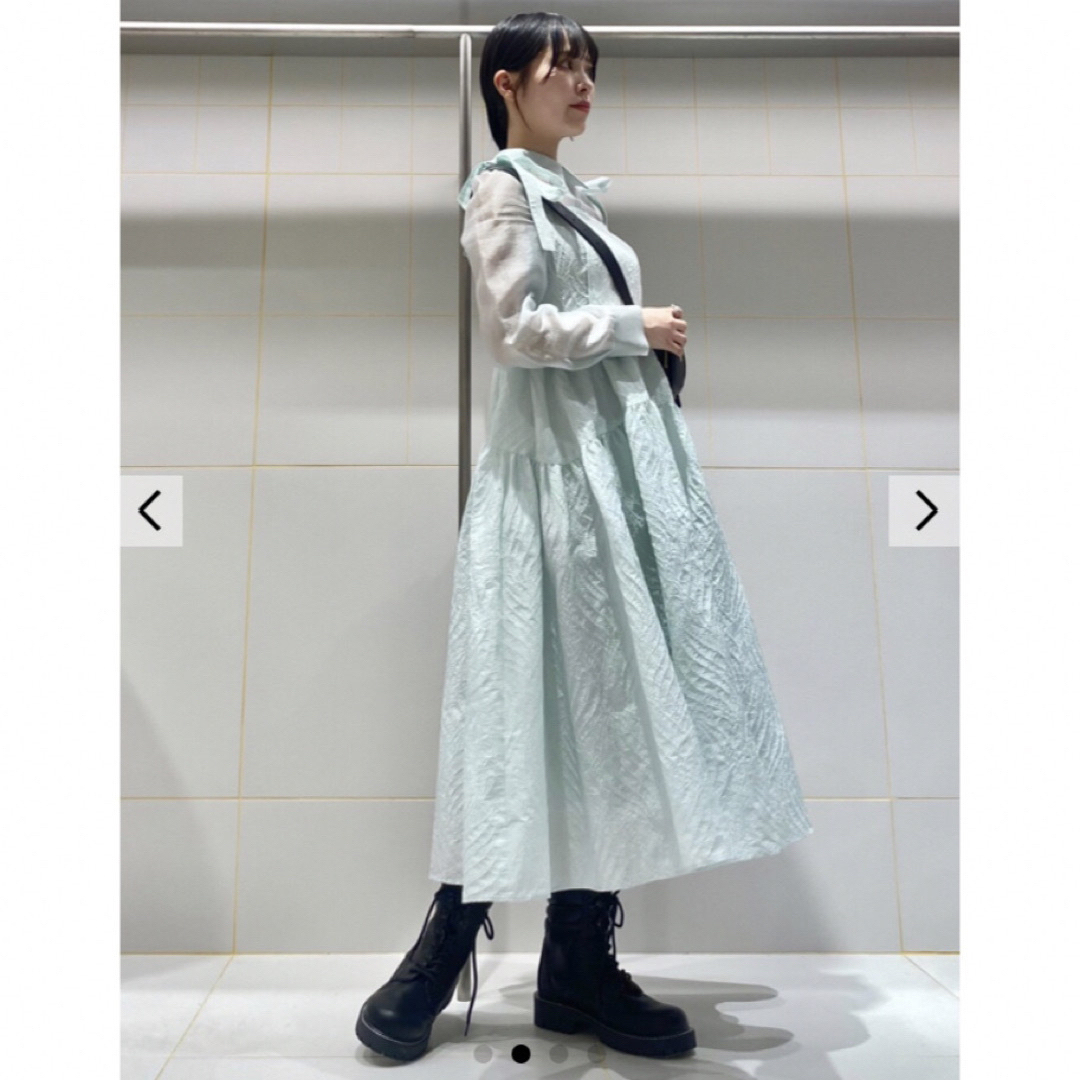 fur fur - 新品タグ付◉ FURFUR シアーシャツコンビドレス fur fur - 新品タグ付◉ FURFUR シアーシャツコンビドレス