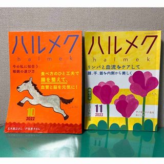 【日曜まで期間限定まとめ売り】ハルメク　2022年8〜11月号(生活/健康)