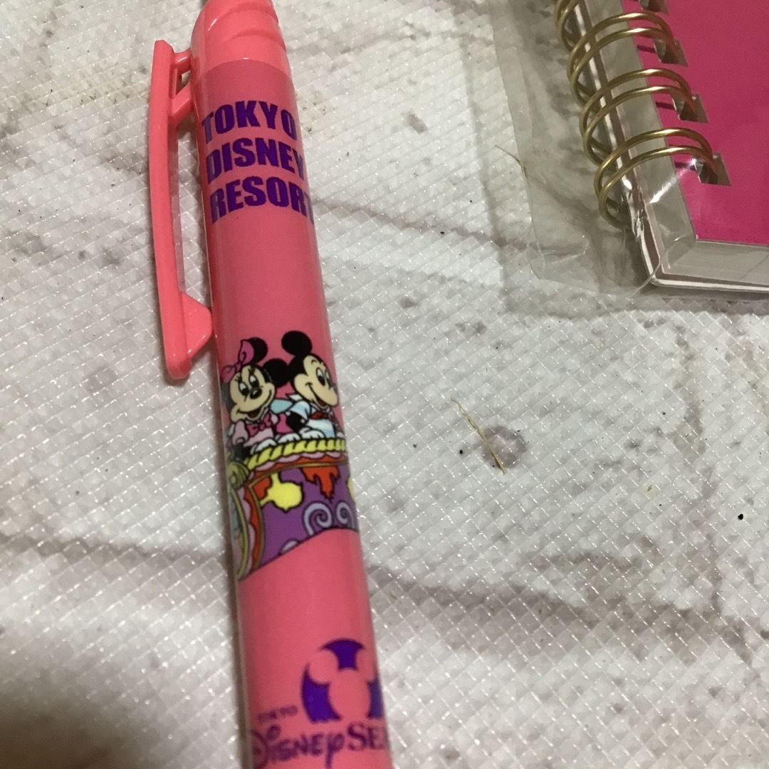 ディズニーシー　ペンとノート エンタメ/ホビーのおもちゃ/ぬいぐるみ(キャラクターグッズ)の商品写真