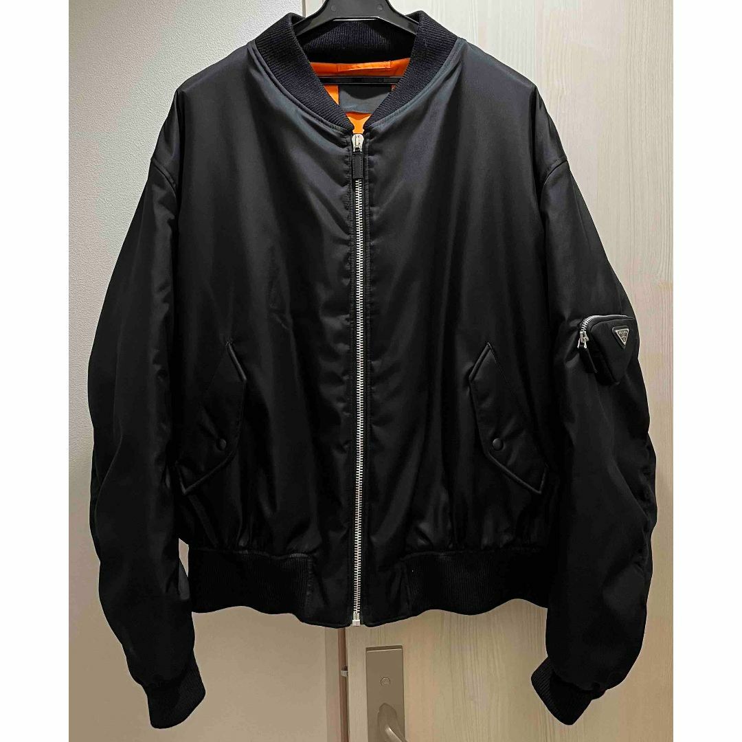 PRADA(プラダ)のPRADA Re-nylon ボンバージャケット XXL メンズのジャケット/アウター(フライトジャケット)の商品写真