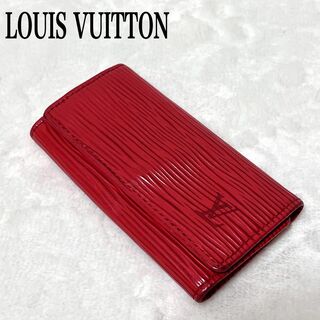 ルイヴィトン(LOUIS VUITTON)のルイヴィトン　エピ　ミュルティクレ4  キーケース　レッド　赤(キーケース)