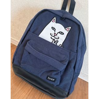 RIPNDIP - 【新品・未使用】RIPNDIP リップンディップ リュック ネイビー