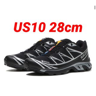 28cm Salomon XT-6 GORE-TEX Black Silver(スニーカー)