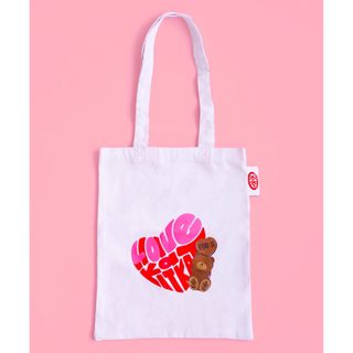 スリーコインズ(3COINS)のキットカット ハートフルベアー トートバッグ 3coins コラボ商品(キャラクターグッズ)