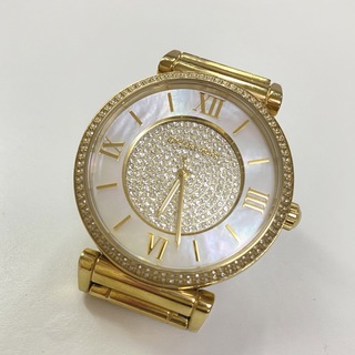 マイケルコース(Michael Kors)のMICHAEL KORS▽ゴールド 文字盤キラキラ腕時計(腕時計)