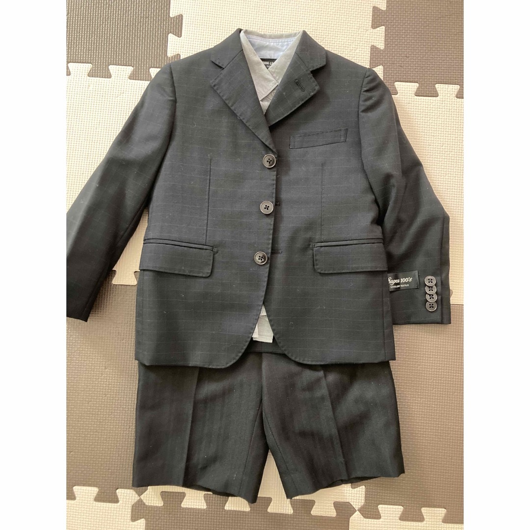 COMME CA ISM(コムサイズム)のコムサ　シャツ　110cm  キッズ/ベビー/マタニティのキッズ服男の子用(90cm~)(ドレス/フォーマル)の商品写真