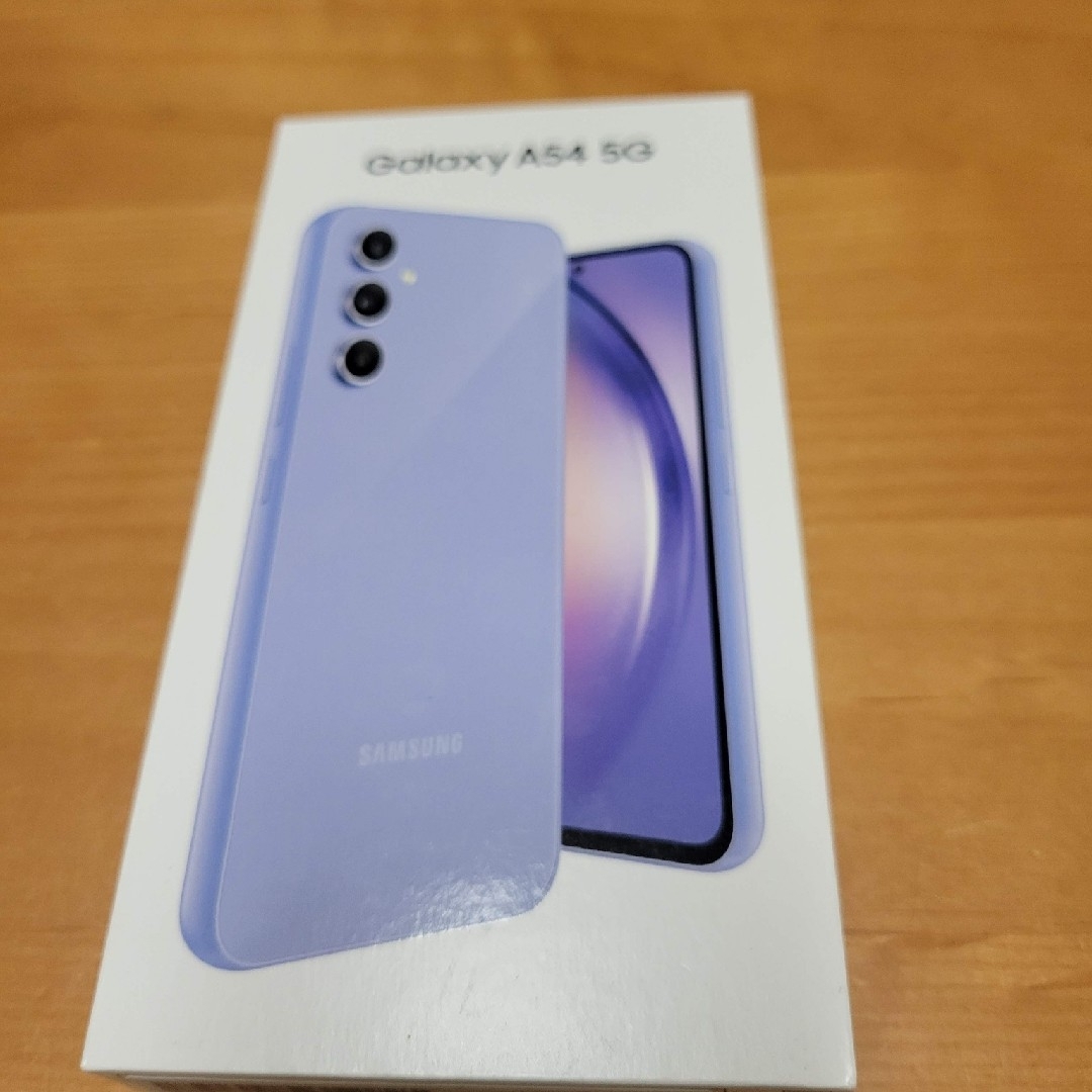 【新品未使用‼️】GALAXY A54 オーサムバイオレット SIMフリー