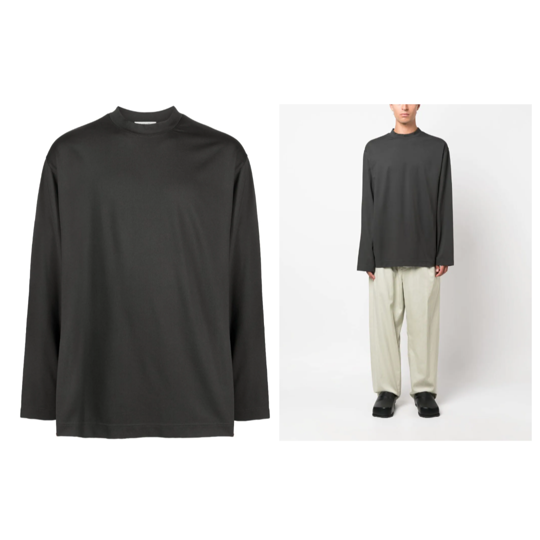 LEMAIRE - 新品 Lemaire オーバーサイズ クルーネック ルメール グレー