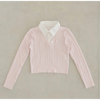 Treat college shirts knit(ニット/セーター)