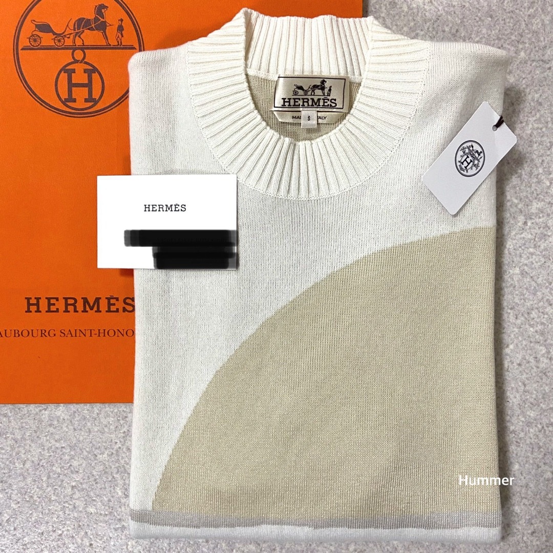 Hermes(エルメス)の国内正規品 23ss 新品未使用 S エルメス サンセット ニット セーター  メンズのトップス(ニット/セーター)の商品写真