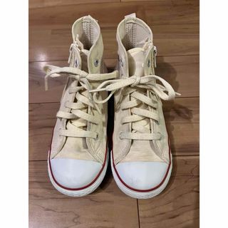 ALL STAR（CONVERSE） - コンバースオールスター　ハイカット　スニーカー　白　20cm キッズ