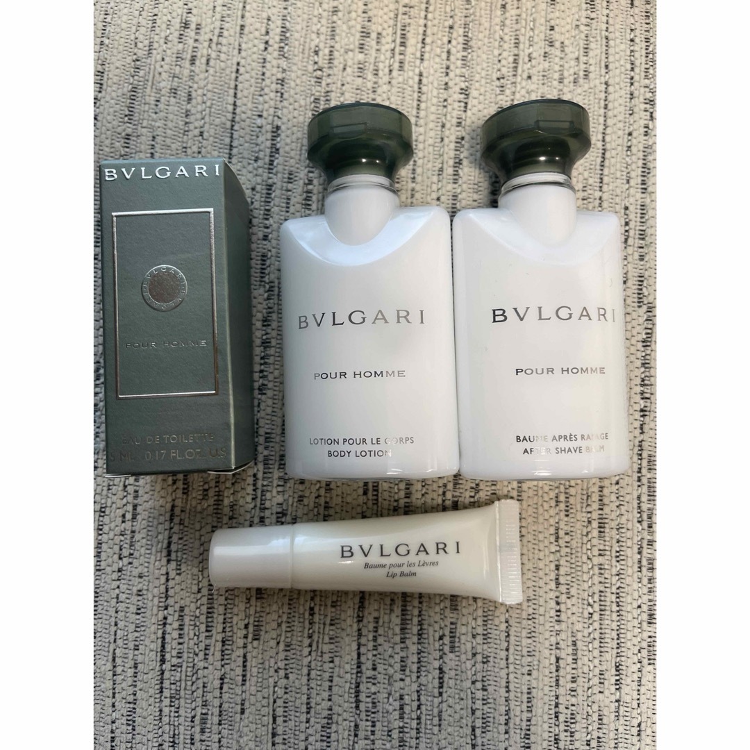 BVLGARI(ブルガリ)のエミレーツ航空ビジネスシート　BVLGARI男性用旅行キット未開封 メンズのメンズ その他(その他)の商品写真