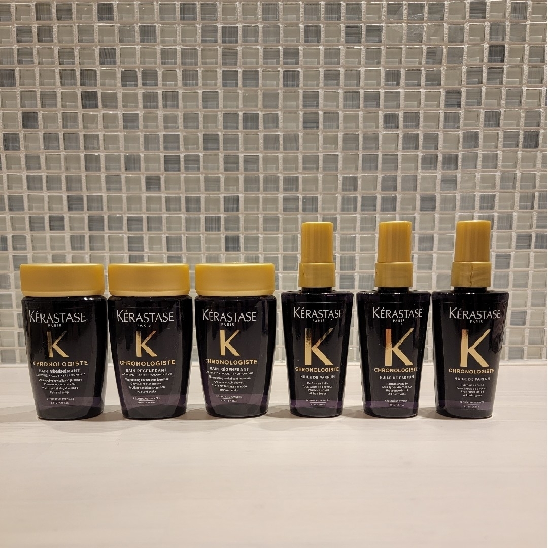 KERASTASE(ケラスターゼ)の新品未使用　ケラスターゼ　クロノロジスト　6点セット コスメ/美容のヘアケア/スタイリング(トリートメント)の商品写真