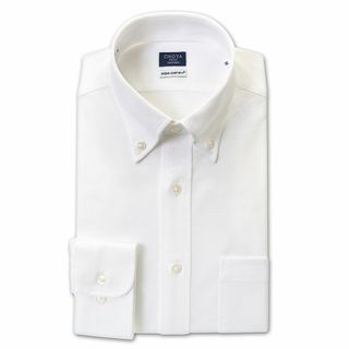 チョーヤシャツ(CHOYA SHIRT)のM580新品CHOYAノンケア長袖BD鹿の子ワイシャツM￥9900形態安定(シャツ)