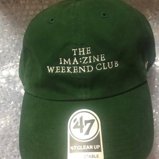 フォーティセブン(47 Brand)の47 THE IMA:ZINE  WEEKEND CLUB グリーン　キャップ(キャップ)