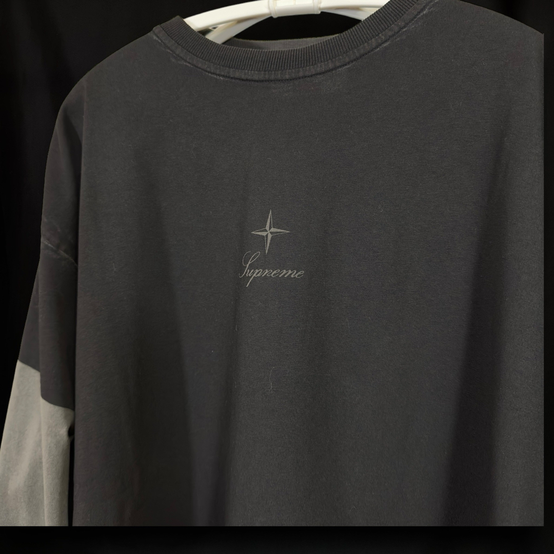 Supreme(シュプリーム)のSupreme Stone Island L/S Top Black M メンズのトップス(Tシャツ/カットソー(七分/長袖))の商品写真