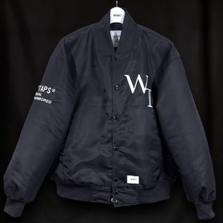 wtaps team チームジャケット ネイビー L 3ジャケット/アウター