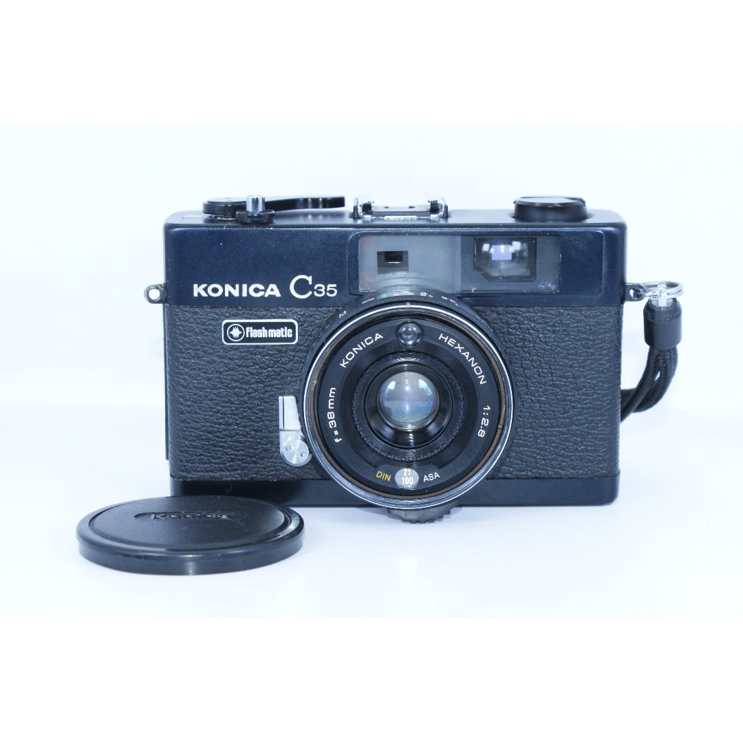 KONICA MINOLTA(コニカミノルタ)のKONICA C-35 Flash Matic(分解清掃済み)#387 スマホ/家電/カメラのカメラ(フィルムカメラ)の商品写真