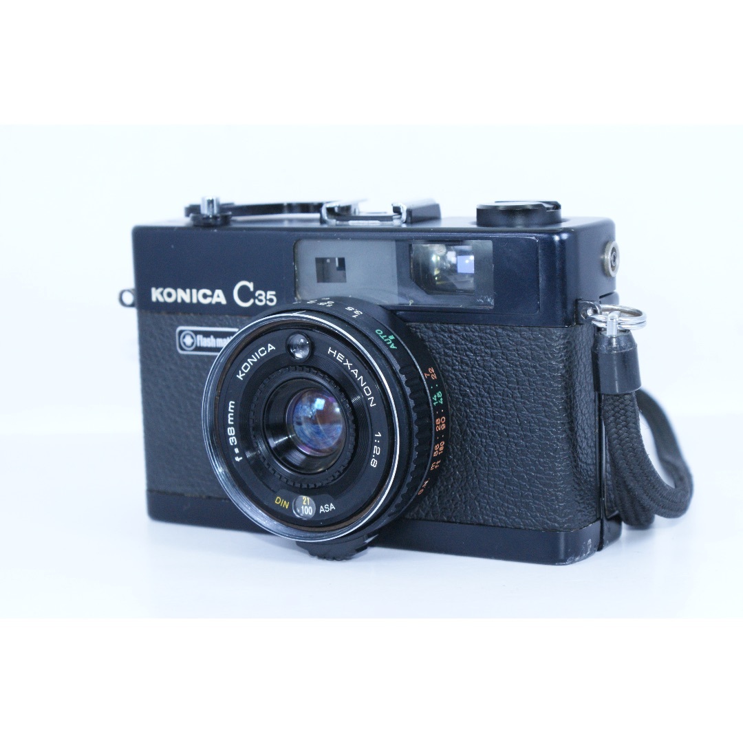 KONICA MINOLTA(コニカミノルタ)のKONICA C-35 Flash Matic(分解清掃済み)#387 スマホ/家電/カメラのカメラ(フィルムカメラ)の商品写真