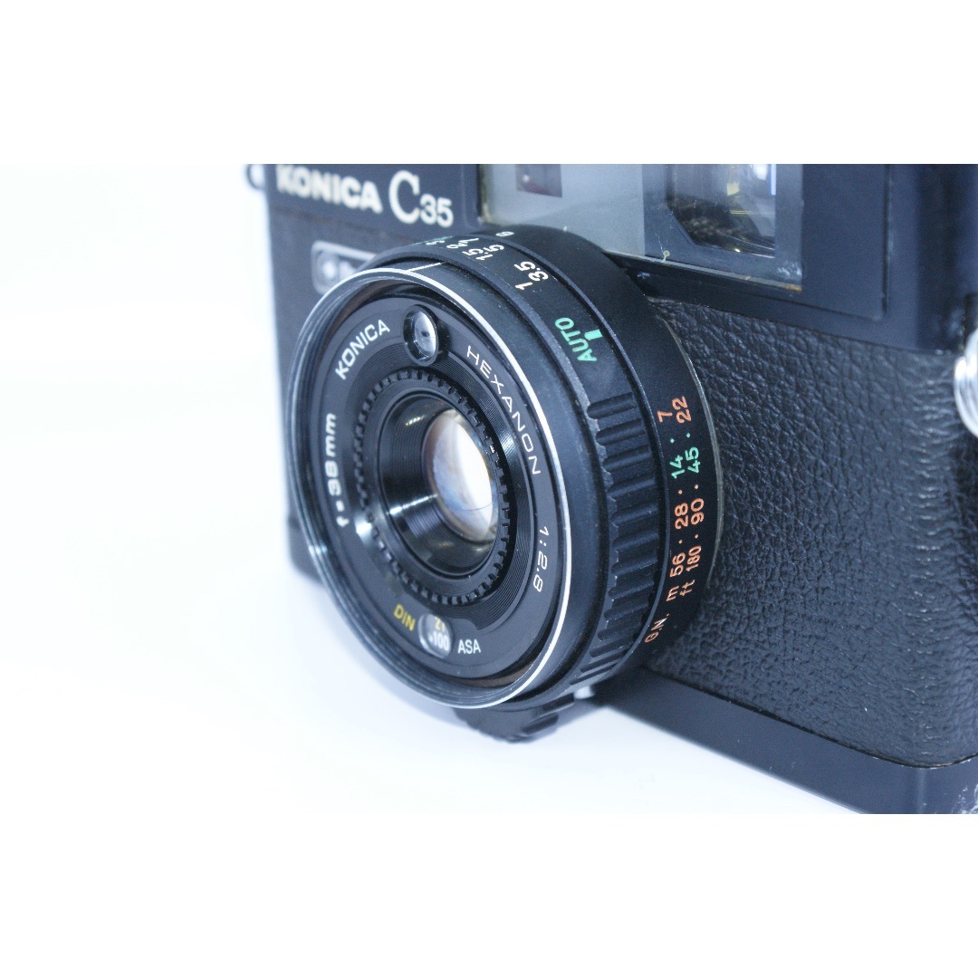 KONICA MINOLTA(コニカミノルタ)のKONICA C-35 Flash Matic(分解清掃済み)#387 スマホ/家電/カメラのカメラ(フィルムカメラ)の商品写真