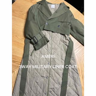 アメリヴィンテージ(Ameri VINTAGE)のAMERI(アメリ) 3WAY MILITARY LINER COAT(ロングコート)