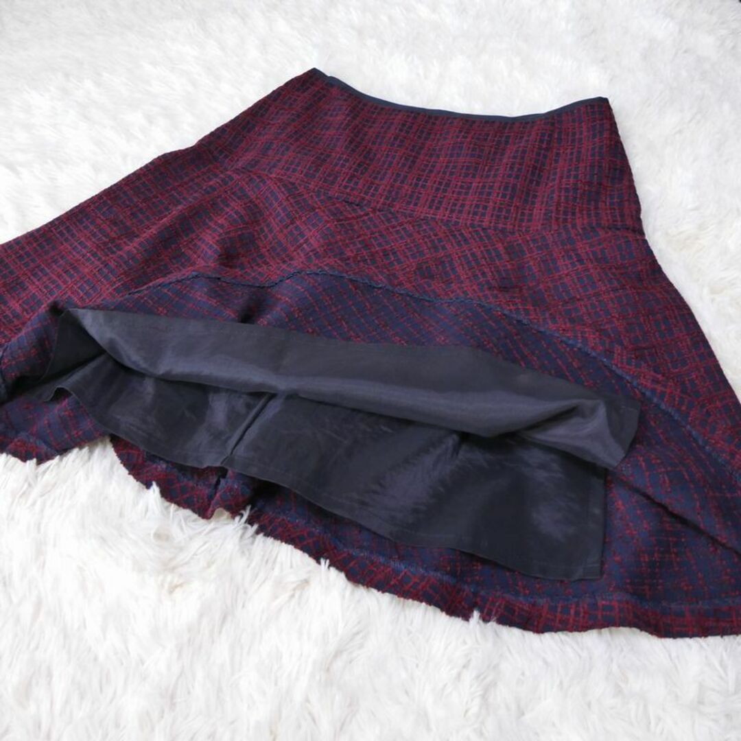 UNTITLED(アンタイトル)のUNTITLED アンタイトル レディース スカート ひざ丈 フレア 日本製 S レディースのスカート(ひざ丈スカート)の商品写真