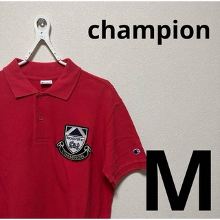 チャンピオン(Champion)のchampion  メンズポロシャツ　半袖　おしゃれ　メンズシャツM(スウェット)