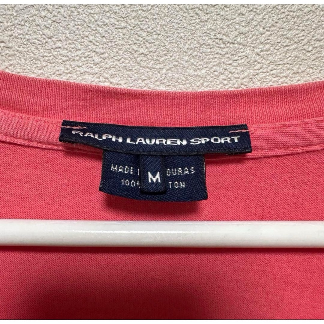 Ralph Lauren(ラルフローレン)のRALPH LAUREN SPORT Tシャツ M ピンク　レディース レディースのトップス(Tシャツ(半袖/袖なし))の商品写真