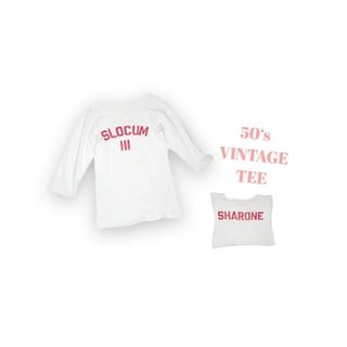 サンタモニカ(Santa Monica)の▪️50’s【SLOCUM】VINTAGE TEE(Tシャツ(長袖/七分))