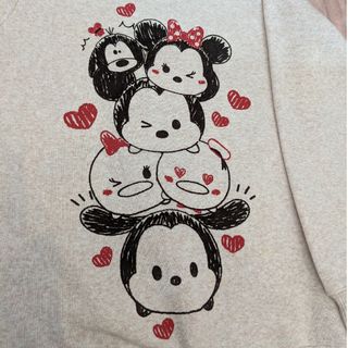 ディズニー(Disney)のDisneyツムツムシャツ ☆美品☆(Tシャツ(長袖/七分))